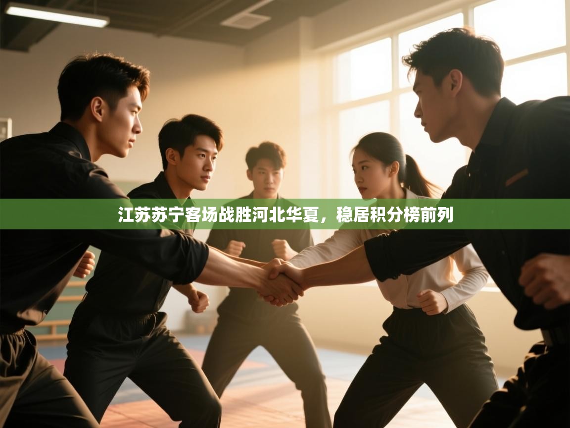 江苏苏宁客场战胜河北华夏，稳居积分榜前列